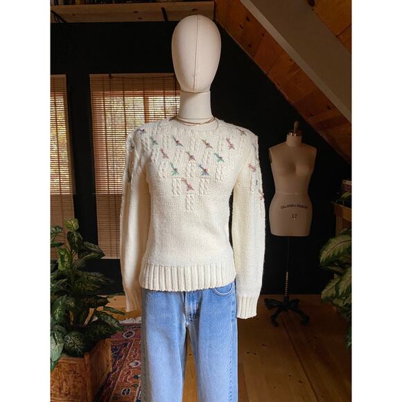 Vintage embroidered sweater - Picture 2 of 9